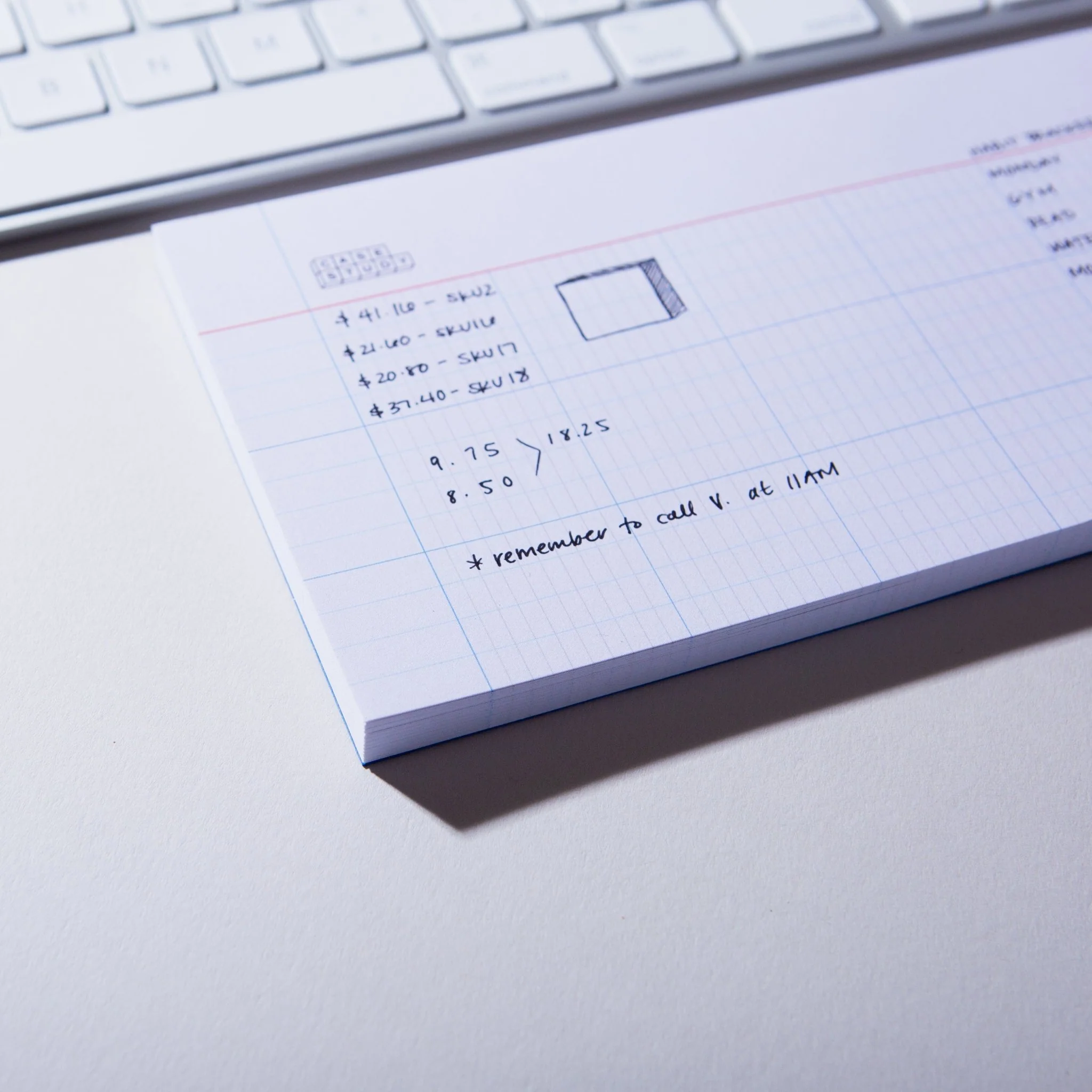 Keyboard Desk Notepad - Image 9